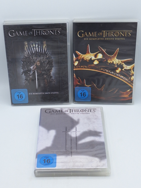 5x Game of Thrones DVD Konvolut Staffel 1-3, 6, 8